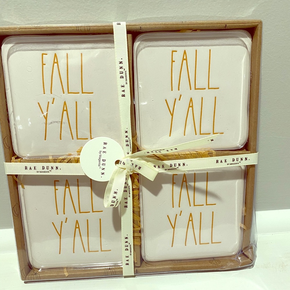 Rae Dunn Coaster Set